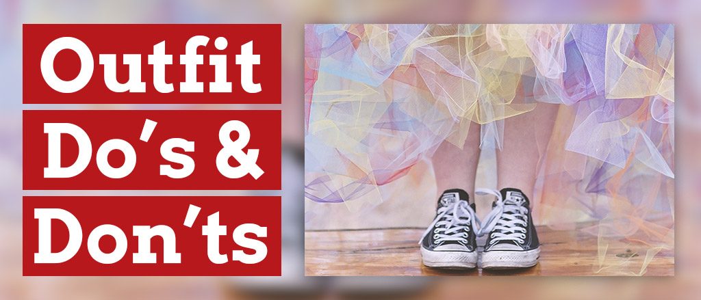 A pair of Converse trainers work with a long tutu skirt