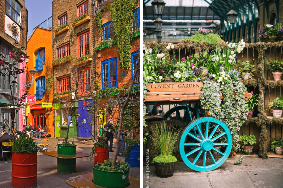 Neal's Yard and Covent Garden